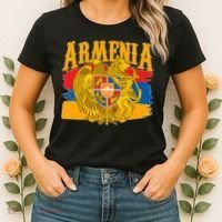 Armenia Flag Crest Artsakh Protest  Women's T-Shirt thumb 2
