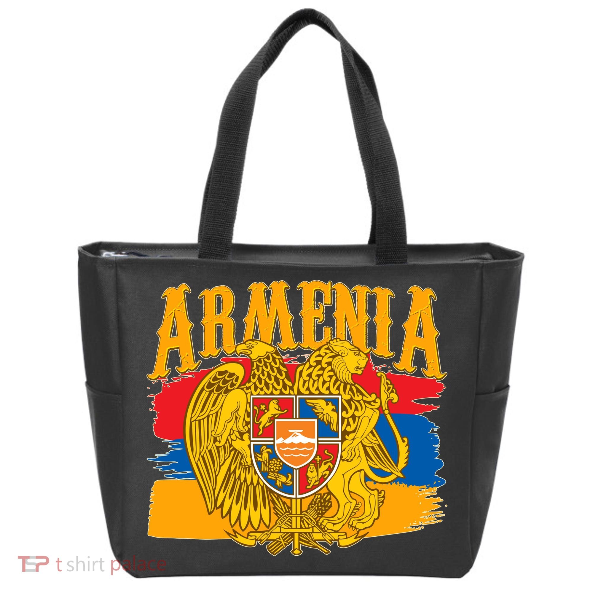 Armenia Flag Crest Artsakh Protest  Tote Bag