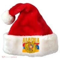 Armenia Flag Crest Artsakh Protest  Santa Hat thumb 0