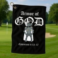 Armor Of God Golf Towel thumb 1