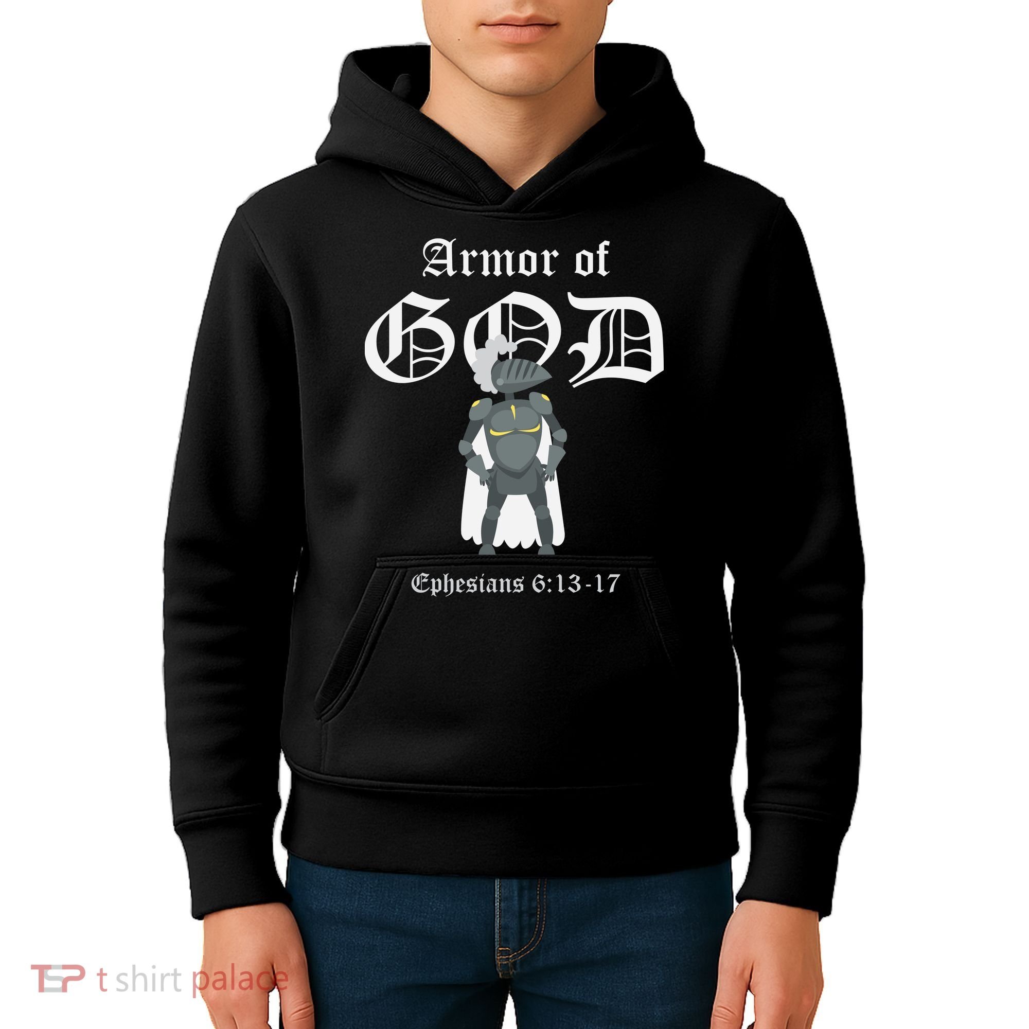 Armor Of God Kids Hoodie