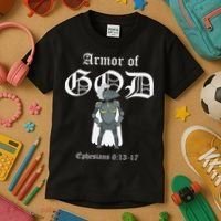 Armor Of God Kids T-Shirt thumb 3