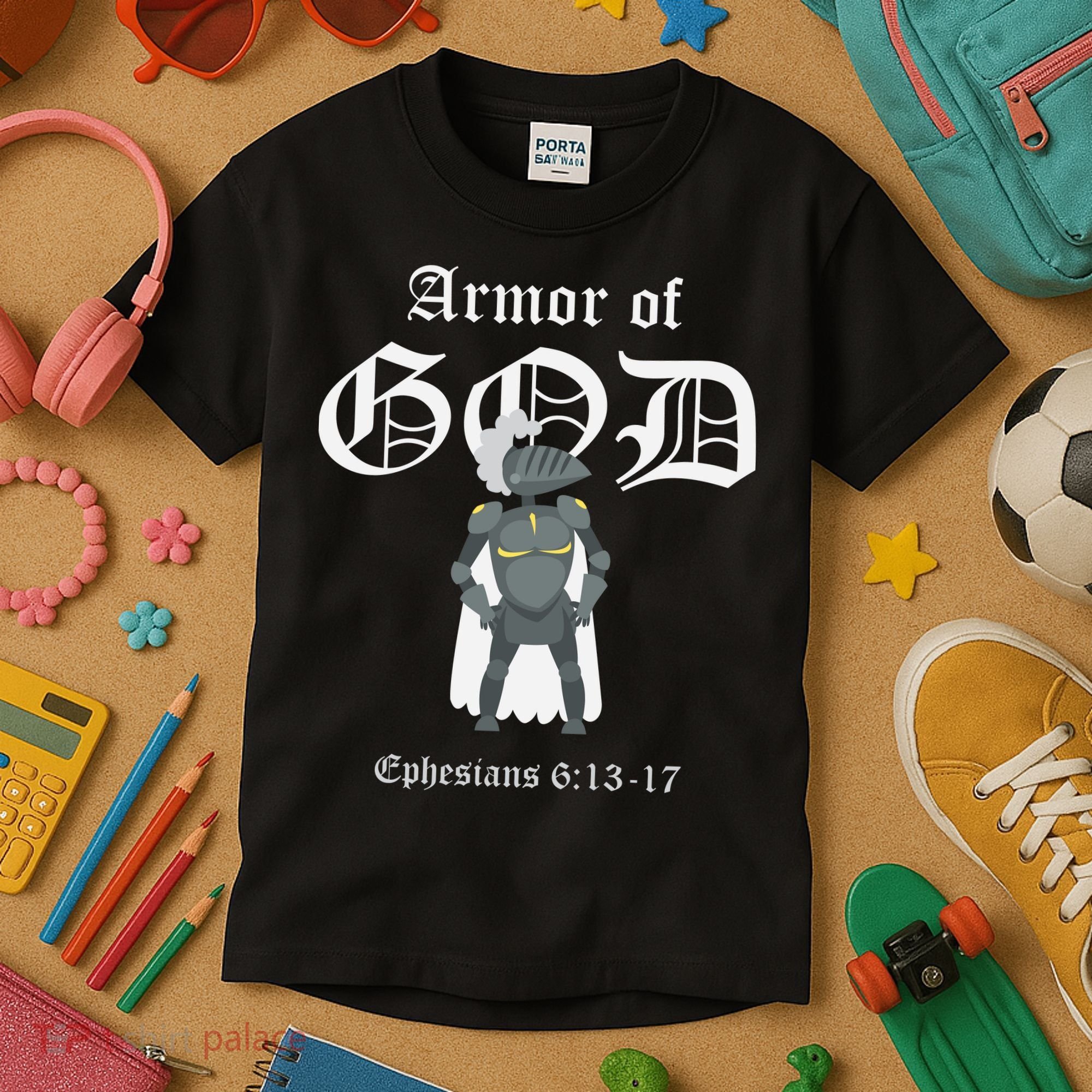 Armor Of God Kids T-Shirt