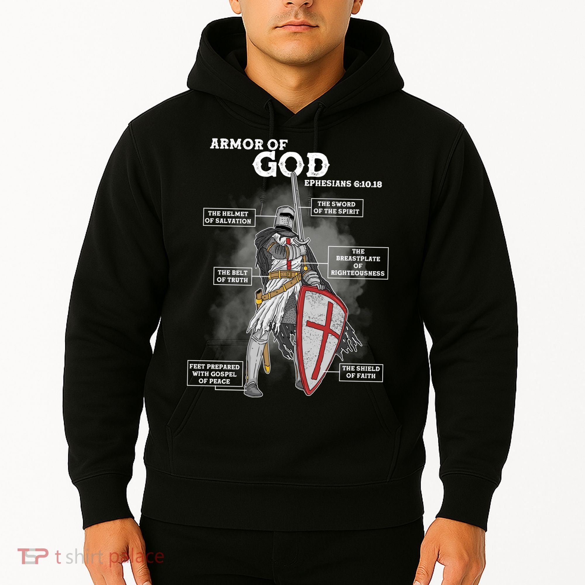 Armor Of God Ephesian 6:10-18 Hoodie