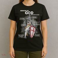 Armor Of God Ephesian 6:10-18 T-Shirt thumb 4
