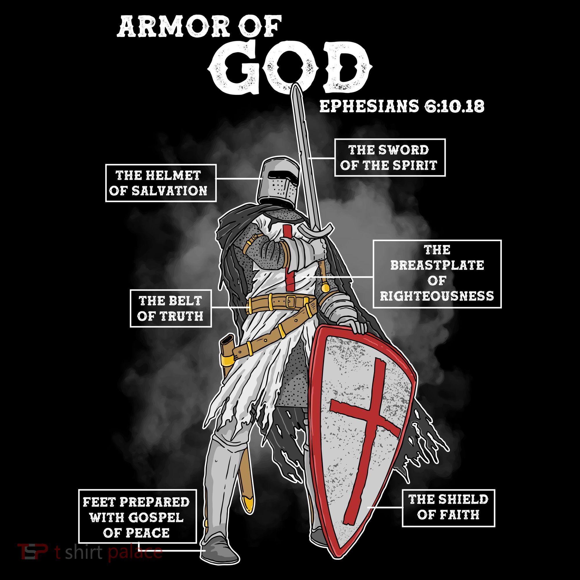 Armor Of God Ephesian 6:10-18 Women's Hoodie