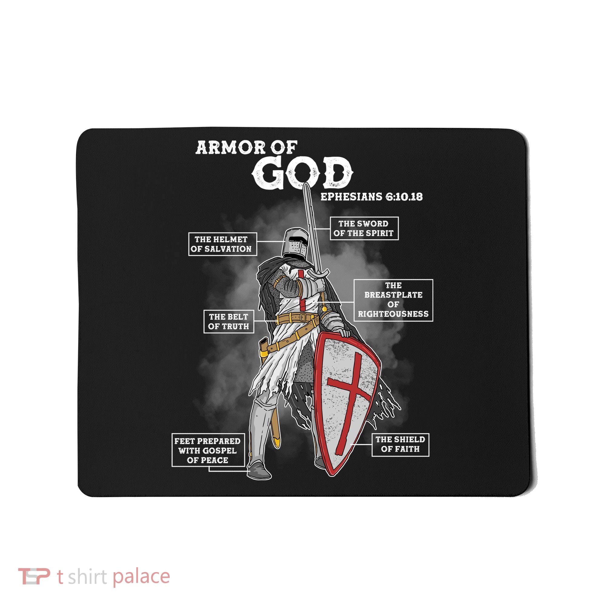 Armor Of God Ephesian 6:10-18 Mousepad
