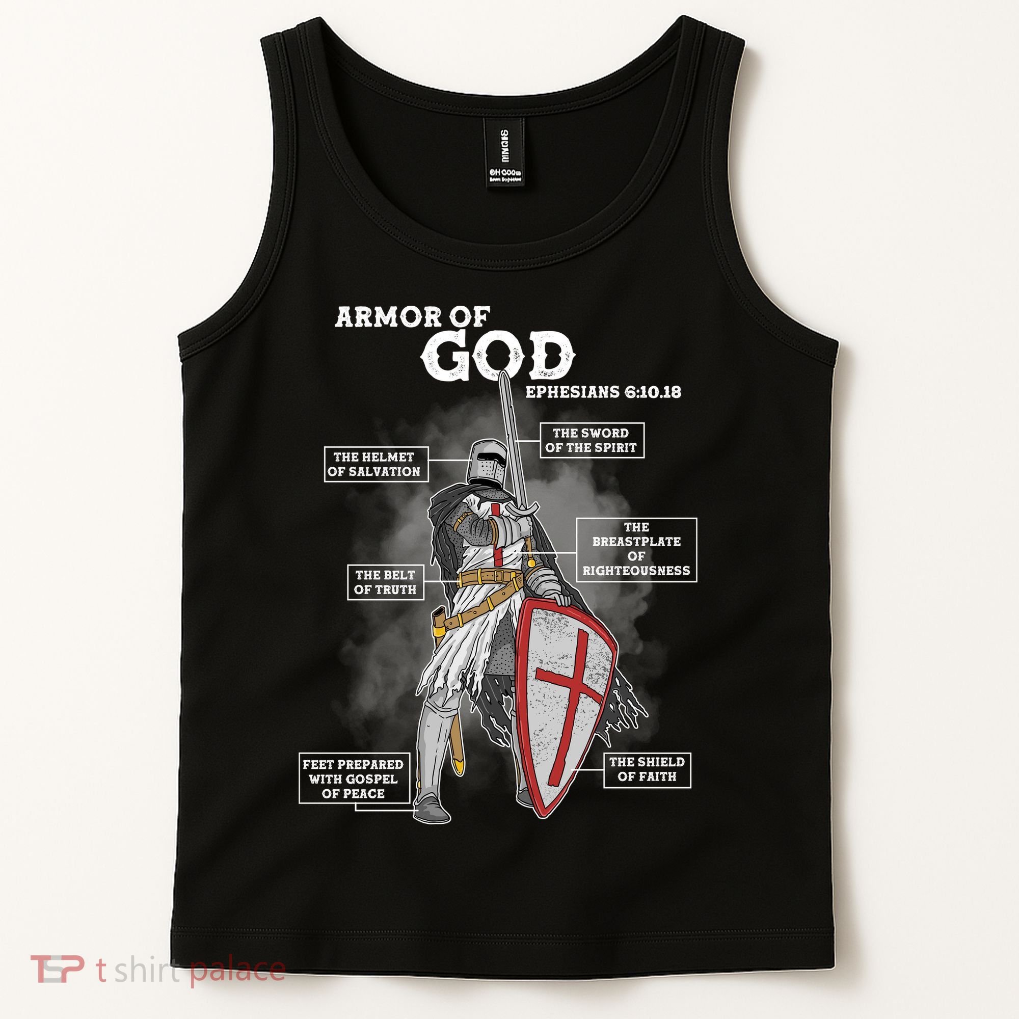 Armor Of God Ephesian 6:10-18 Tank Top
