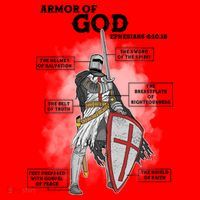 Armor Of God Ephesian 6:10-18 Santa Hat thumb 1