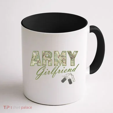 Army Girlfriend Coffee Mug back