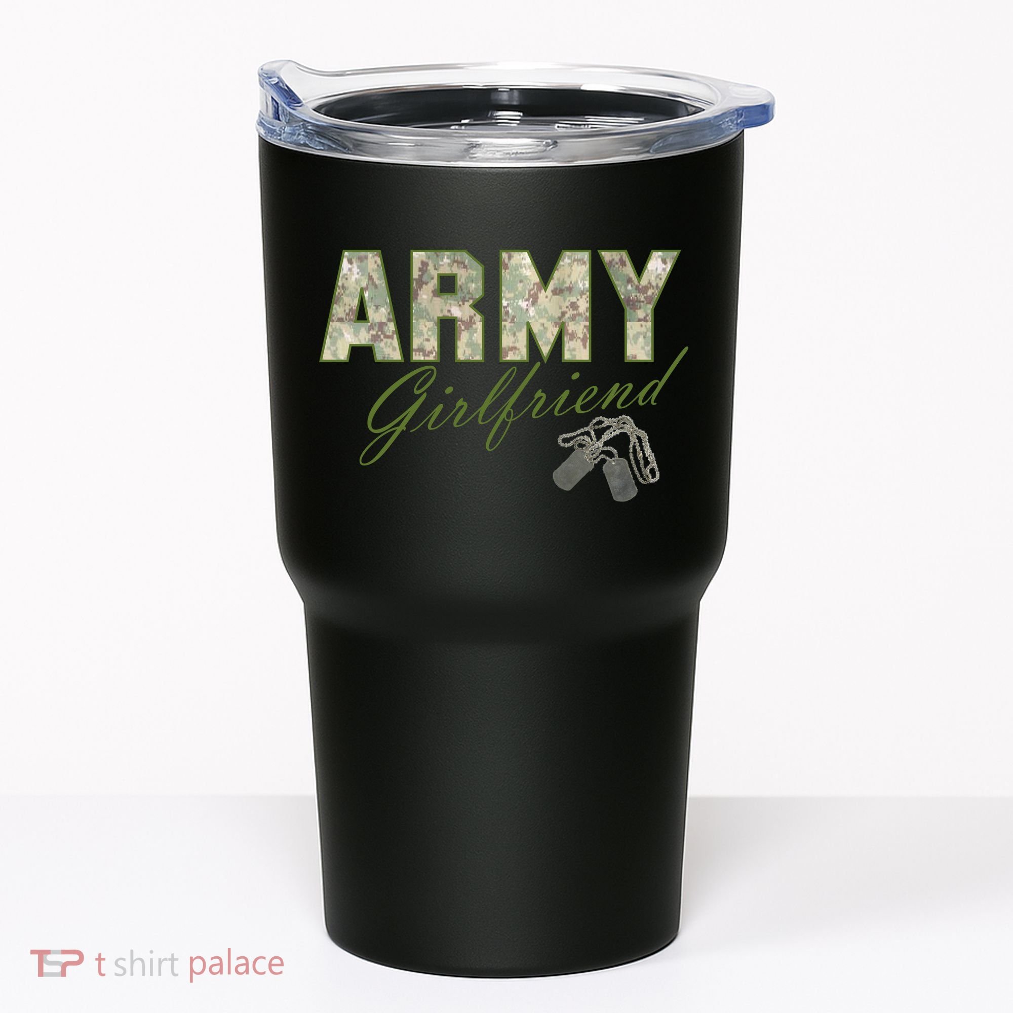 Army Girlfriend Tumbler
