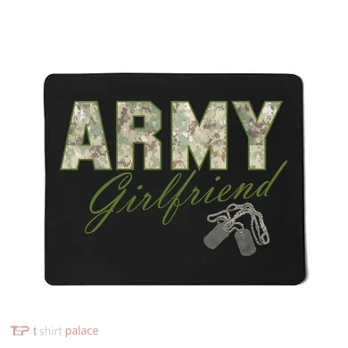 Army Girlfriend Mousepad