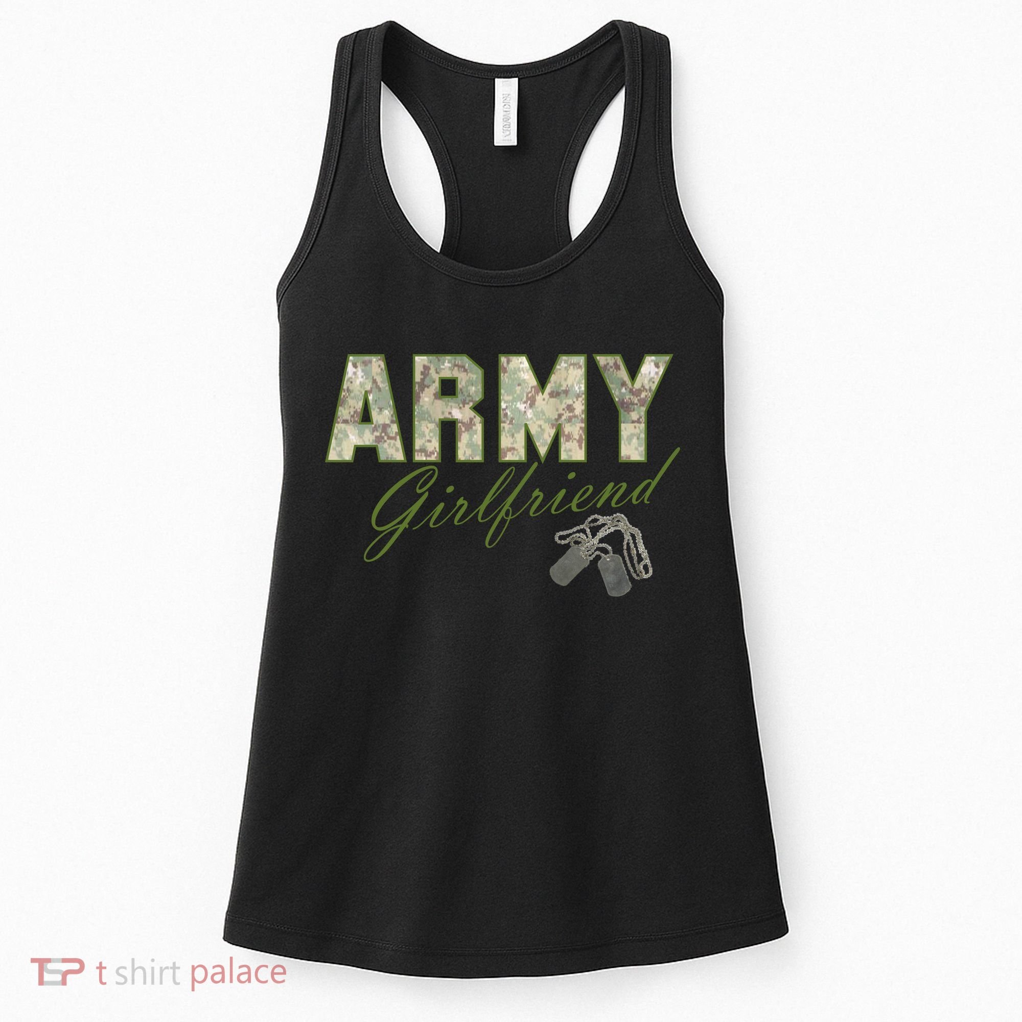 Army Girlfriend Women's Tank Top