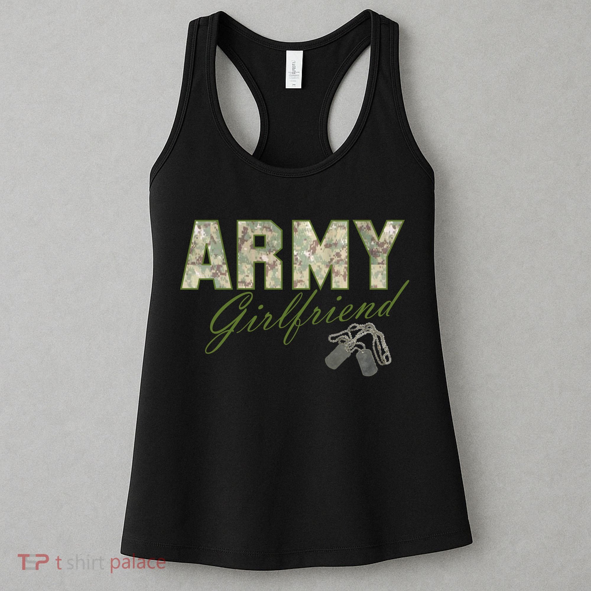 Army Girlfriend Women's Tank Top