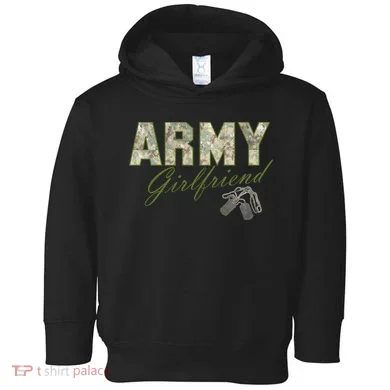 Army Girlfriend Toddler Hoodie
