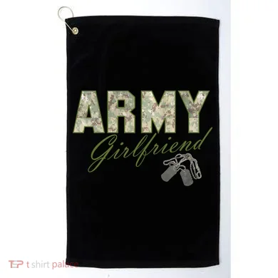 Army Girlfriend Golf Towel