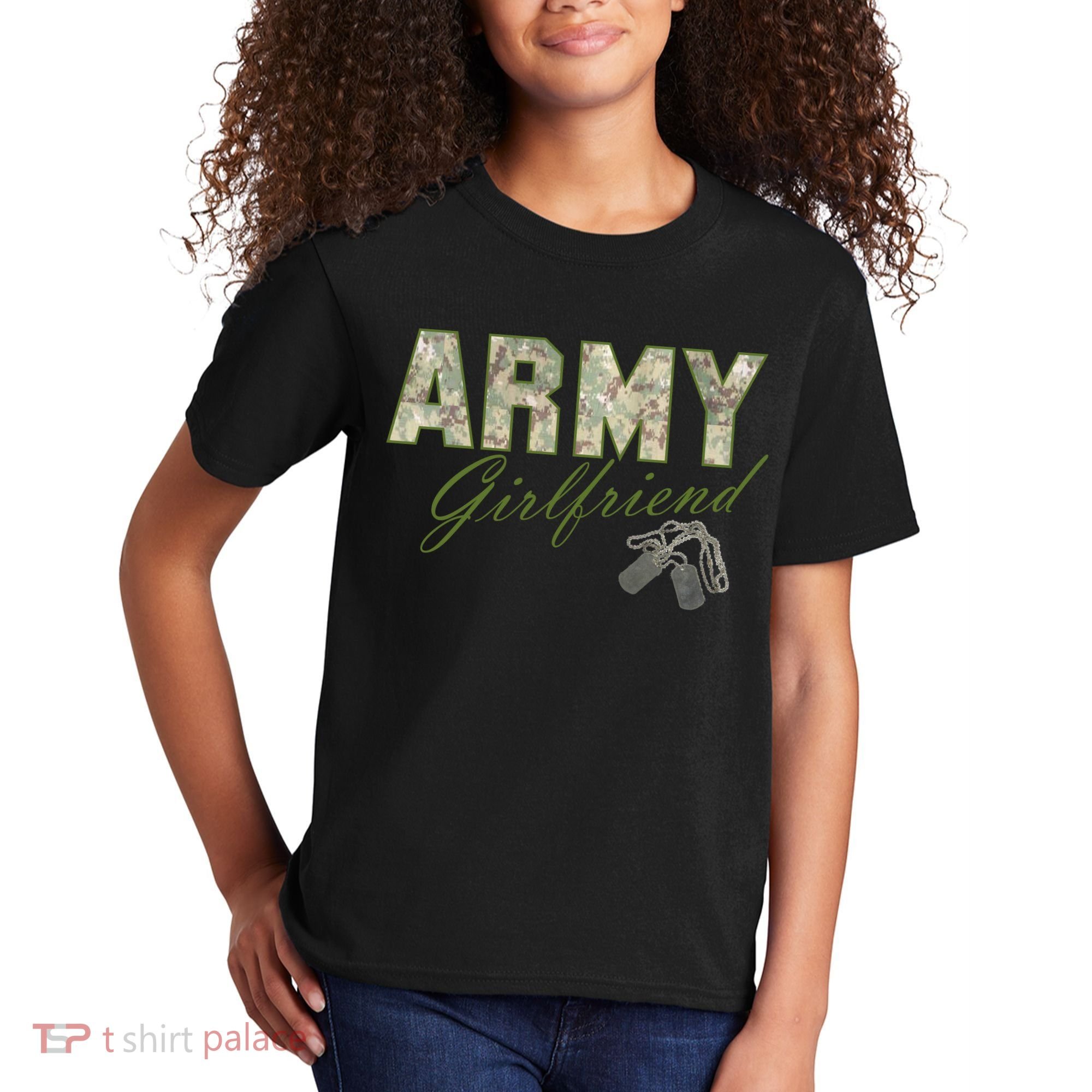 Army Girlfriend Kids T-Shirt