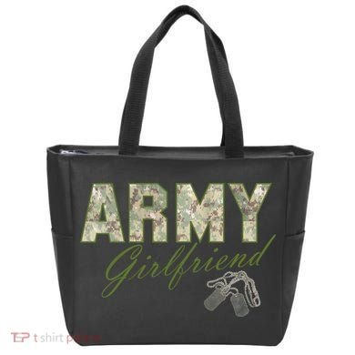 Army Girlfriend Tote Bag