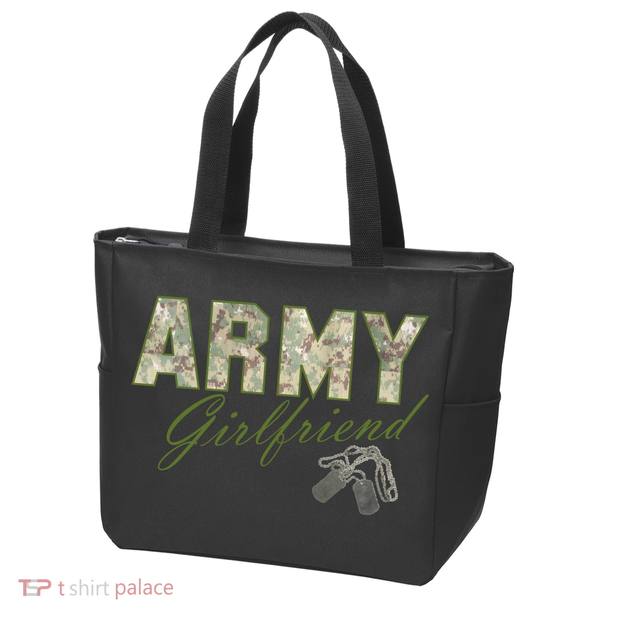 Army Girlfriend Tote Bag