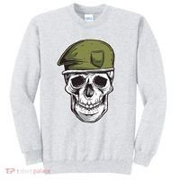 Army Military Skull Sweatshirt thumb 0