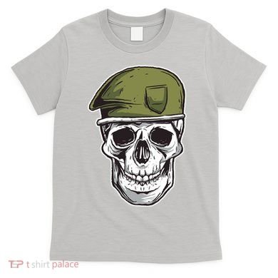 Army Military Skull T-Shirt