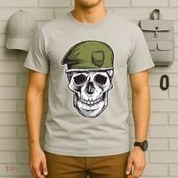 Army Military Skull T-Shirt thumb 6