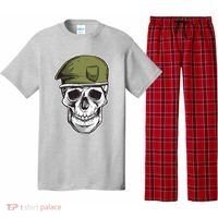 Army Military Skull Pajama Set thumb 0