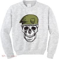 Army Military Skull Kids Sweatshirt thumb 0