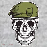 Army Military Skull Kids Hoodie thumb 2