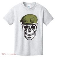 Army Military Skull Kids T-Shirt thumb 0