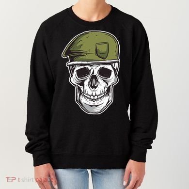 Army Military Skull Women's Sweatshirt