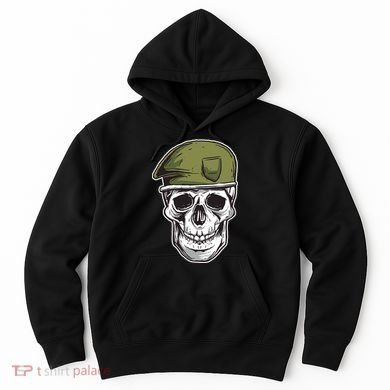 Army Military Skull Hoodie