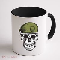 Army Military Skull Coffee Mug thumb 1