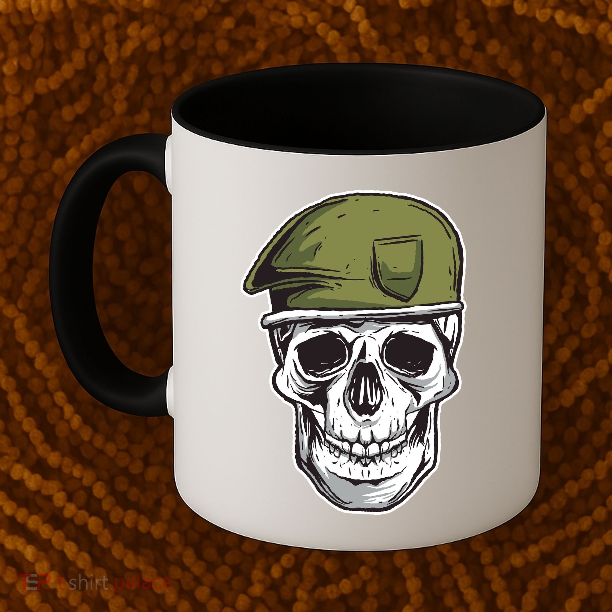 Army Military Skull Coffee Mug