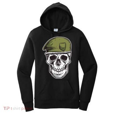 Army Military Skull Women's Hoodie