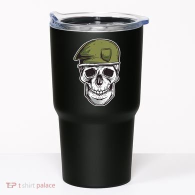 Army Military Skull Tumbler