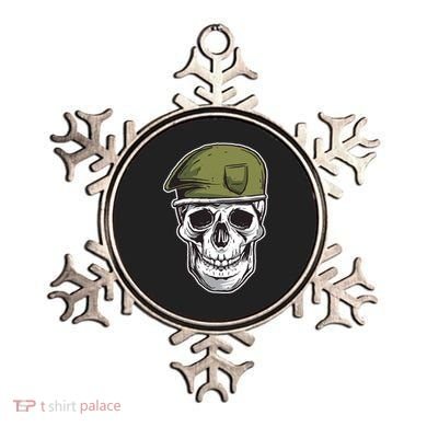 Army Military Skull Ornament