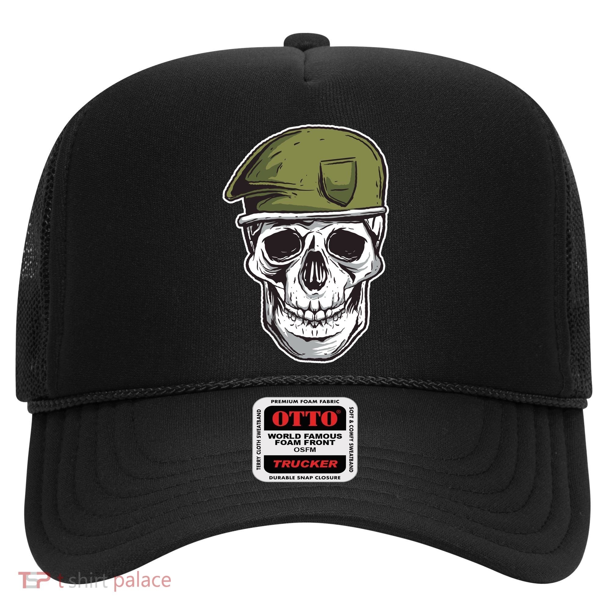 Army Military Skull Hat