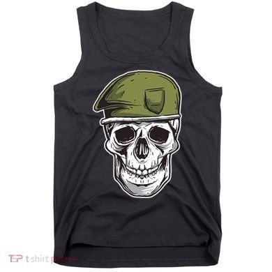 Army Military Skull Tank Top
