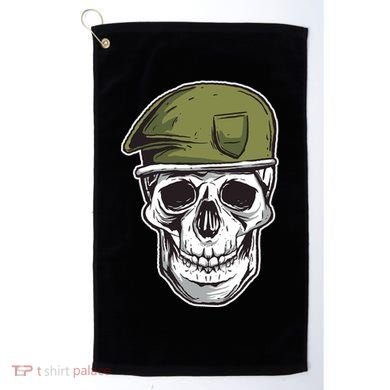 Army Military Skull Golf Towel