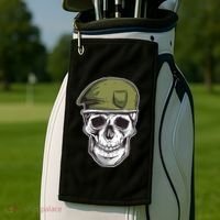 Army Military Skull Golf Towel thumb 2