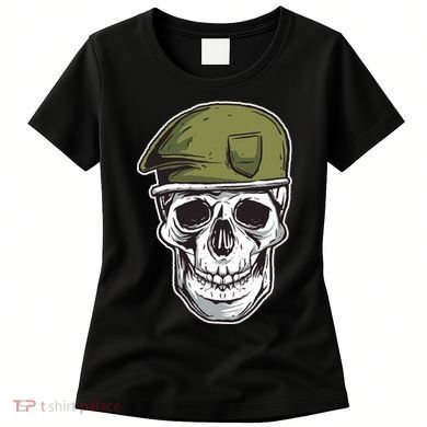 Army Military Skull Women's T-Shirt