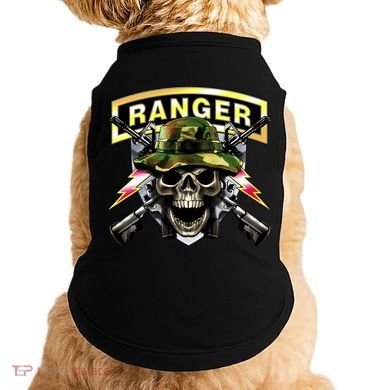 Army Ranger Skull Doggie Tank