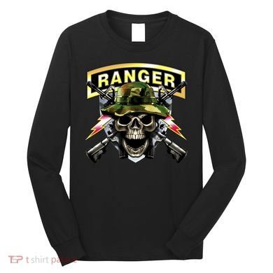 Army Ranger Skull Long Sleeve Shirt