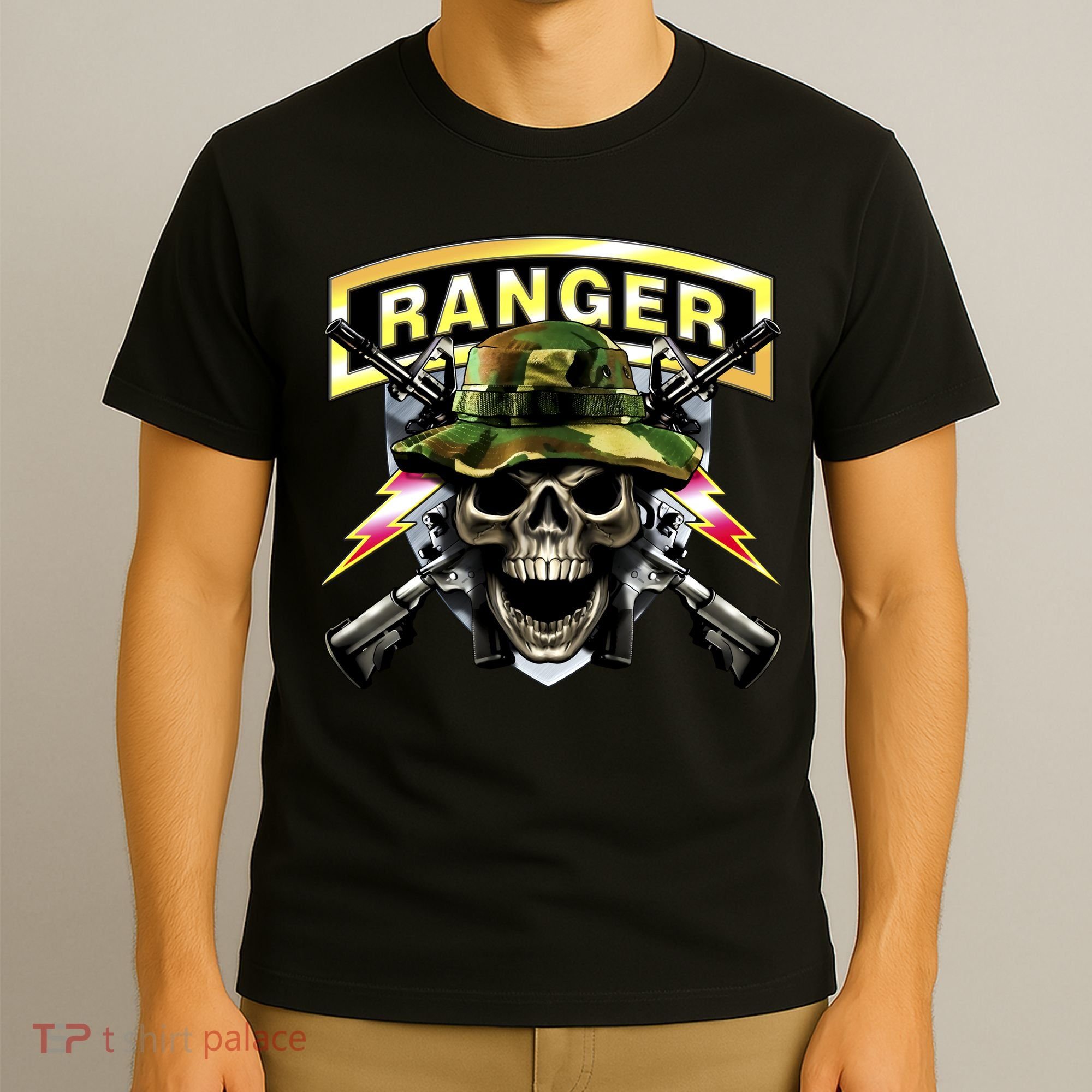 Army Ranger Skull T-Shirt