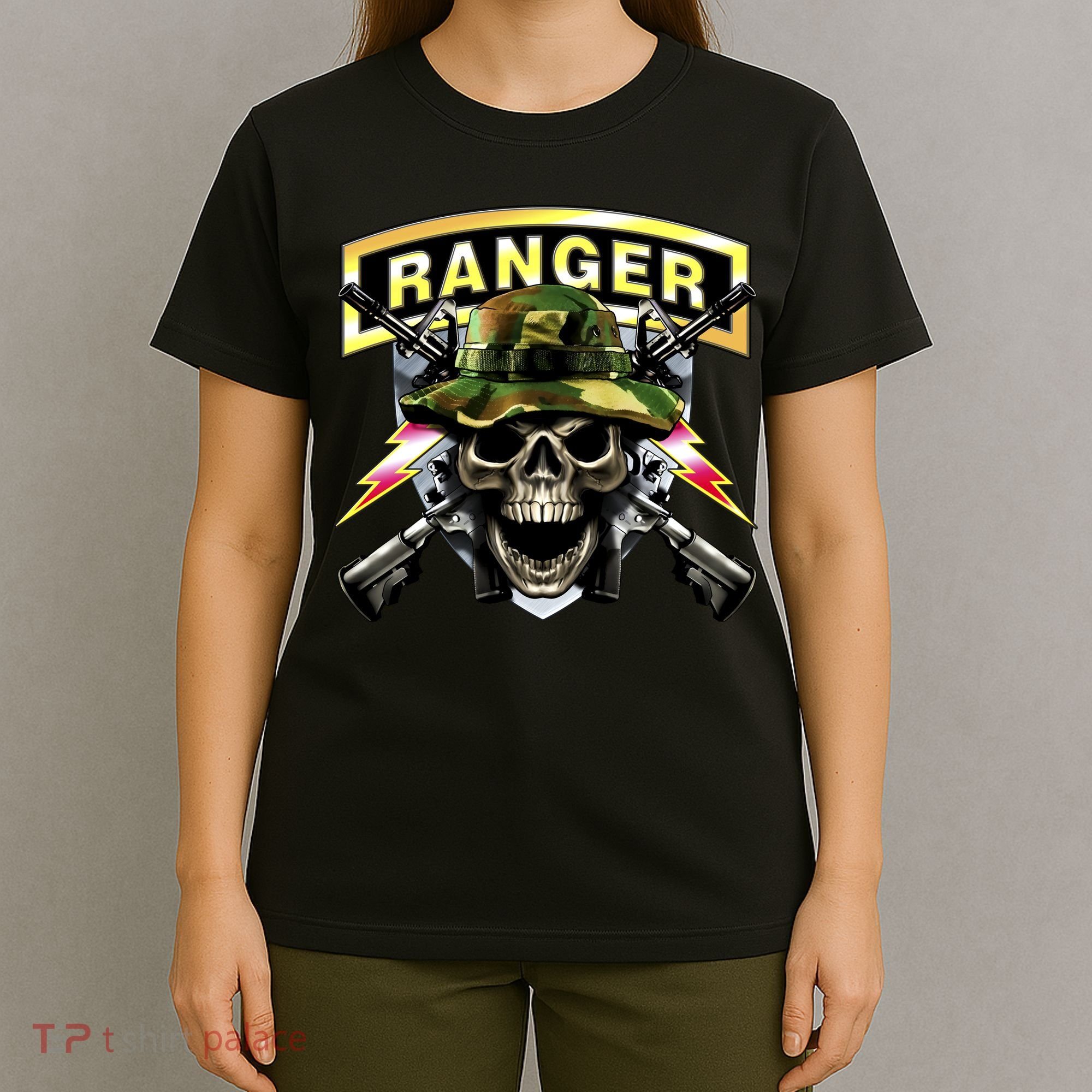 Army Ranger Skull T-Shirt