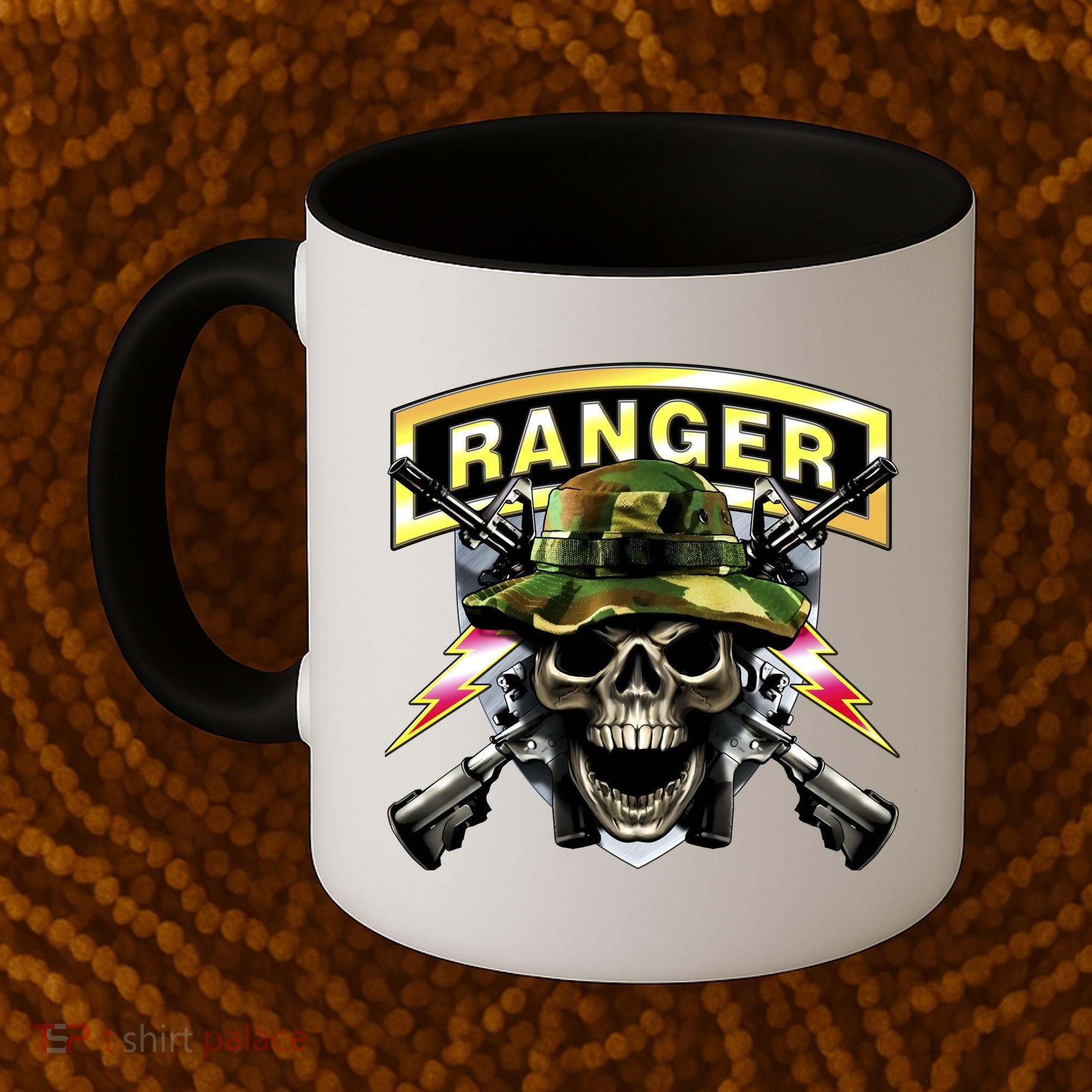 Army Ranger Skull Coffee Mug