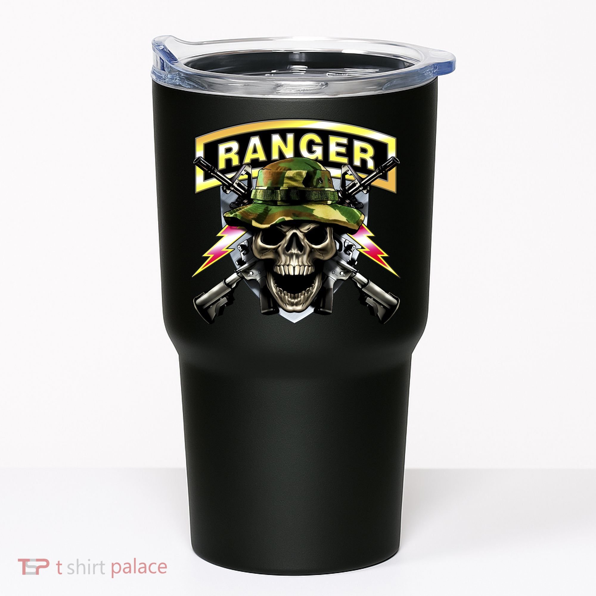 Army Ranger Skull Tumbler