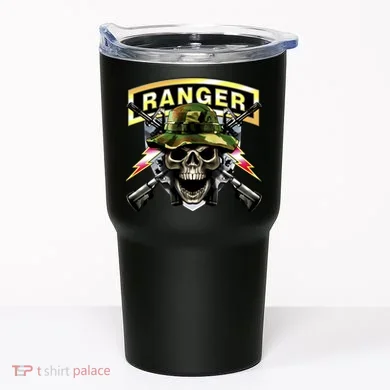 Army Ranger Skull Tumbler