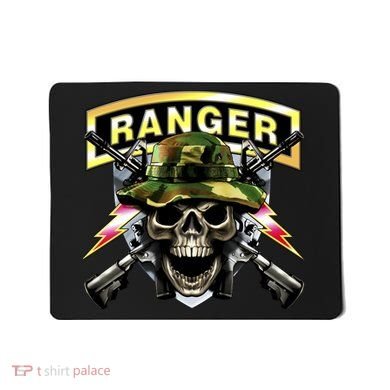Army Ranger Skull Mousepad